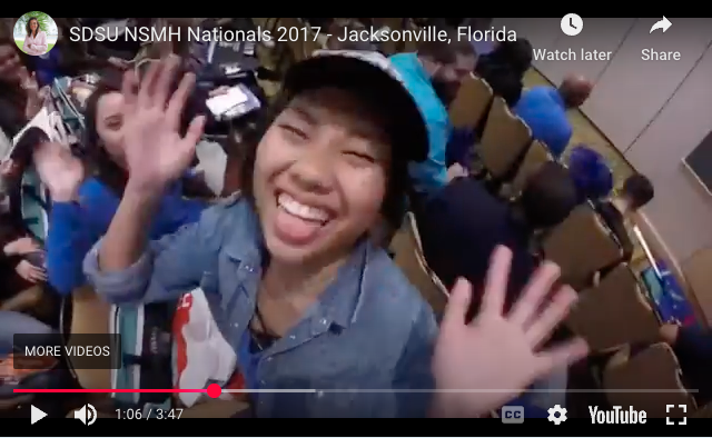 SDSU students at NSMH Nationals